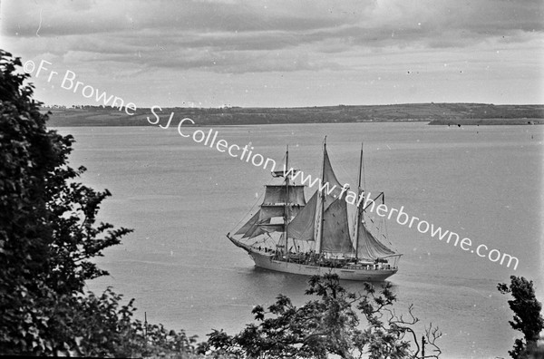 HAULBOWLINE WITH SAILING SHIP MERCATOR  BELGIUM